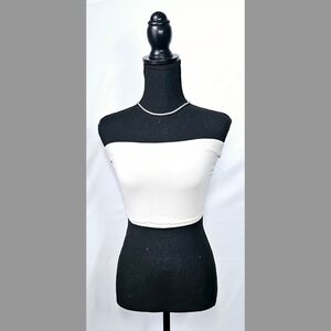 S H&M Beige Tube Top